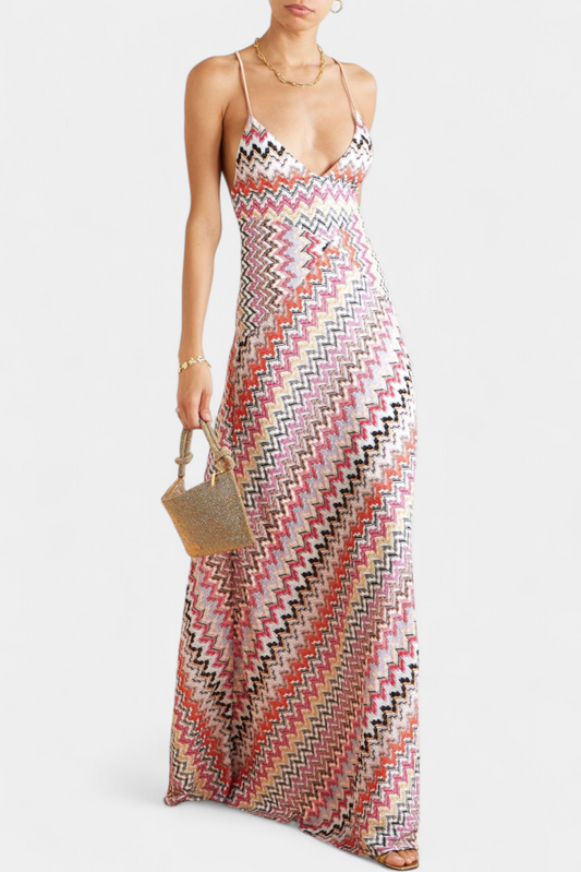 FRANCISCA™ | Vestido De Punto Multicolor
